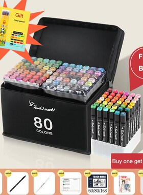 2021 Painting touch Marker Genuine Double headed Alcohol Oi
