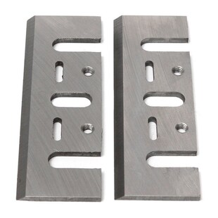 Set Of 2x 82MM HSS Power Tool RE-SHARPENABLE PLANER BLADES F