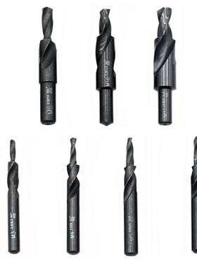 M3-M12 90/180 Degree HSS Twist Step Drill Bits 6542 Nitride