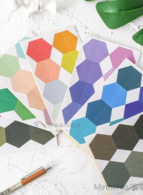 48pcs/2 Sheet Candy Color Index y Notes Notebook Planner Acc