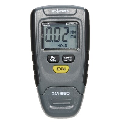 New RM660 Digital Thickness Gauge Paint Coating Thickness Ga
