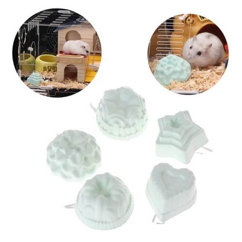 Small Pets Teeth Grinding Stone Calcium Cage Rabbit Squirrel