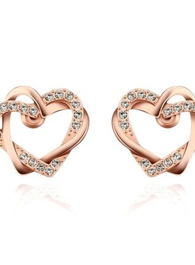 E745 WholesaleNickle Free Antiallergic18K Gold Plated Earrin