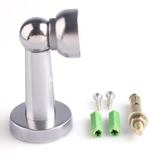 Stainless Steel Magnetic Door Stopper Doorstop Stop Catch Si