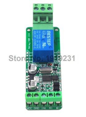 Modbus Rtu 1 Channel 5V 12V Relay Module Switch Input / Out
