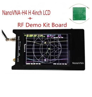 NanoVNA-H4 H 4inch LCD/VNA Vector Network yzer +battery Orig