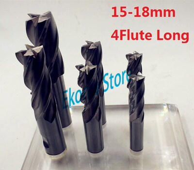 1pc 15mm 16mm 17mm 18mm Extended lengthening Long End Mill ,
