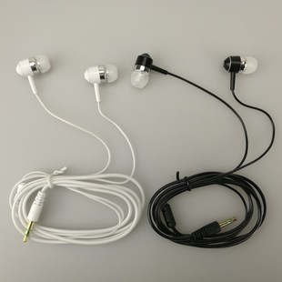 black earbud quality 3.5mm earphones Transparent Good white