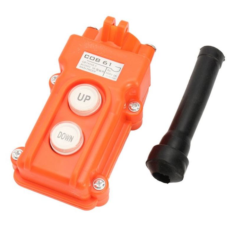 1PC COB-61 Crane Pendant Control Push button Switch Hoist St