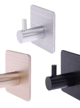 Durable Aluminum Door Hook Self Adhesive Home Wall Door Hook
