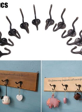 10pc Door Hanging Hook Door Hanger Hats Bags Holder Tie Scar