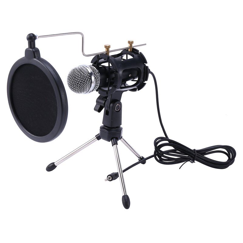 P 9 Capacitive Live Microphone Set Computer Voice Chat Kara