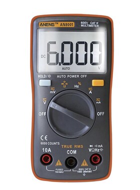 AN8001 professional Digital capacitor tester Multi meter 60