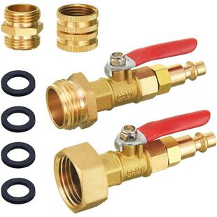 Blowout Adapter Kit with 1/4 inch Quick Connect Plug and 3/4
