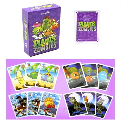 1 set Poker Paper Cards Plants vs Zombies Garden Warfare Sun