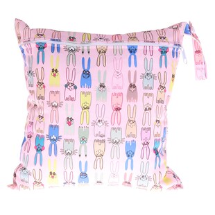 2020 New Design Mummy Bag Cartoon animals printing diaper b