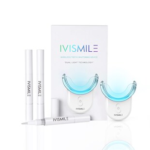 SMILEKIT Teeth Whitening Kit White Light Dental Tools Home
