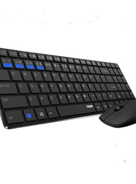 New Rapoo 9300M Multi-mode Silent Wireless Keyboard Mouse Co