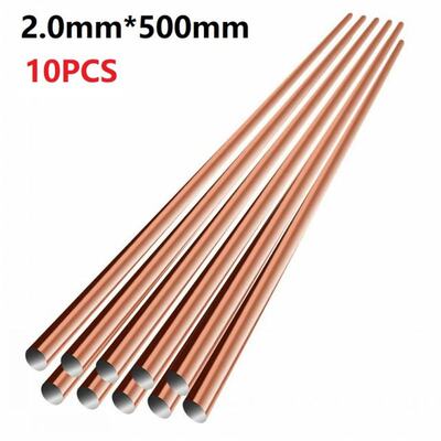 10Pcs 1.5/2.0/2.5mm*500mm Phosphor Copper Brass Welding Rod