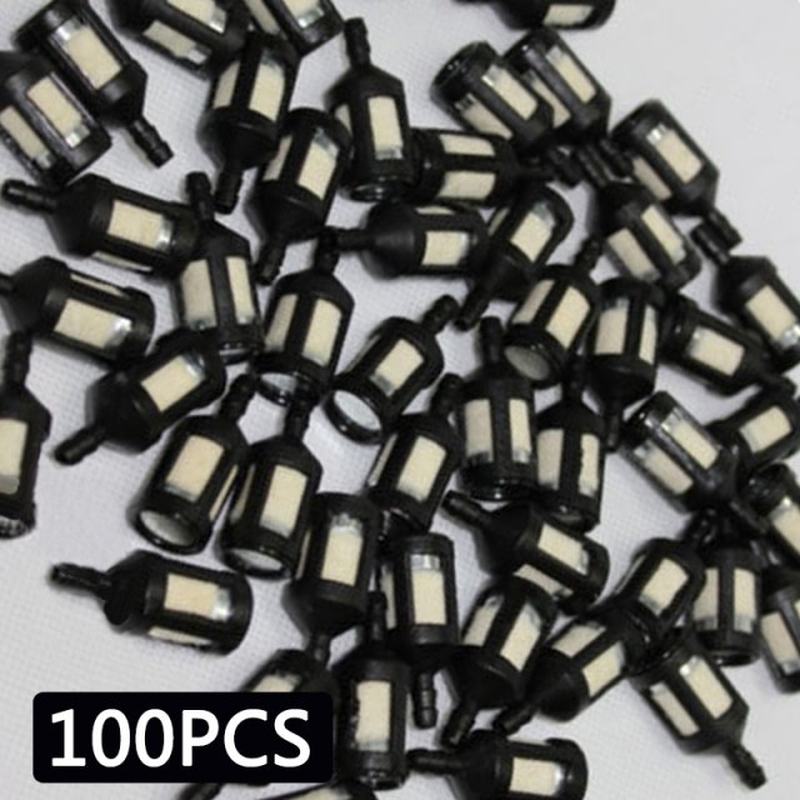 100pcs Universal Fuel Oil Filters For Stihl/Poulan/Hus Qva