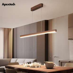 Bar-type Droplight LED Linear Chandelier for dining room Res