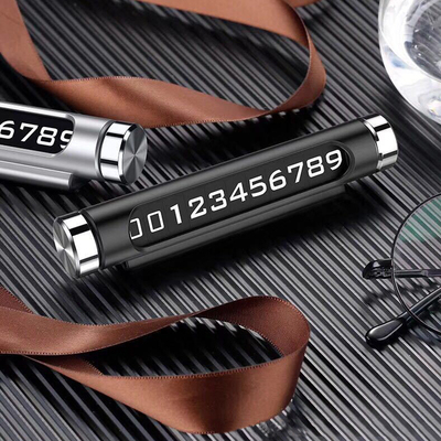 2019 Hot Luminous Car Temporary Parking Card Phone Number Pl