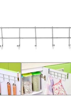 Hooks Shelf Over Door Clothing Hanger Rack Cabinet Door Loop