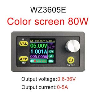 DC DC Buck-Boost Converter CC CV 36V 5A 80W 10Groups Power M