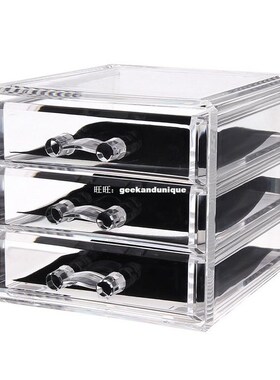 Cosmetic Oranizer Storae Box Transparent Acrylic Makeup 3