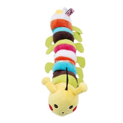 2019  Plush Pet Dog Toys Sound Cute Longworm Chew Squeak Toy