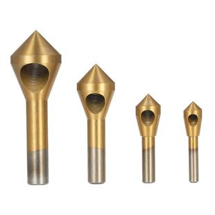 4pcs Countersink drill Bit Woodworking Deburring Drill perfo