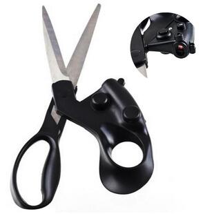 Laser guided scissors straight fabric trimmer sewing cut pap