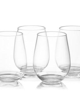 4pc/set Shatterproof Plastic Wine Glass Unbreakable PCTG Red