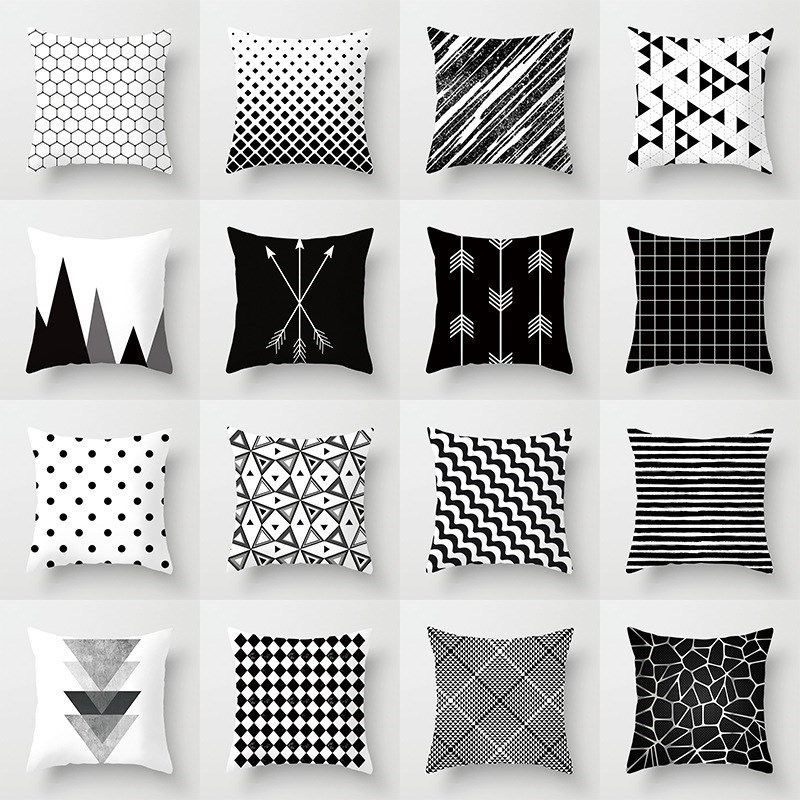 Pillow geometry car sofa cushion cover cushion cover