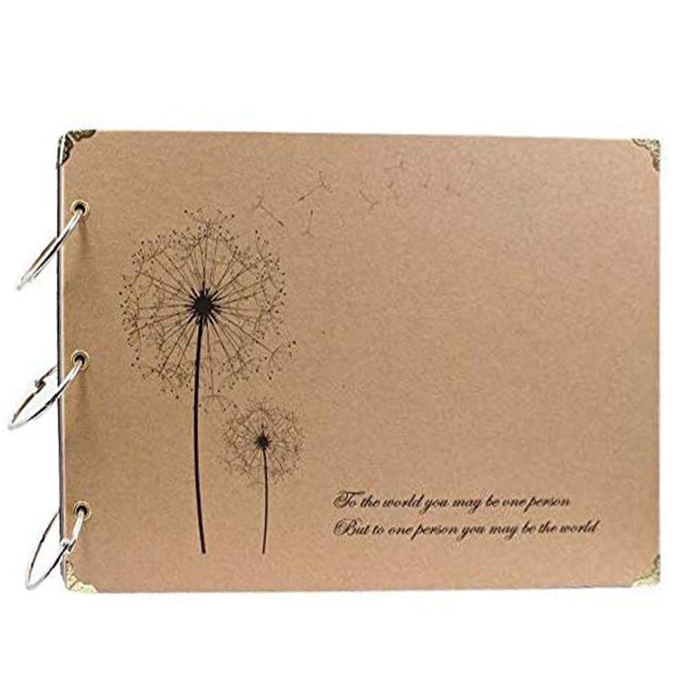 Scrapbook Photo Albums Memory Book DIY Scrap Book with 30 B