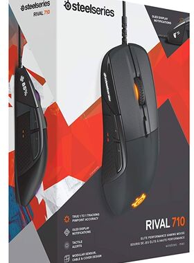 SteelSeries Rival 710  Gaming Maus 16.000 CPI TrueMove3 Opt