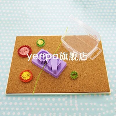 Papper Quilling Crimper Plastic Papercraft Scrapbooking Stam