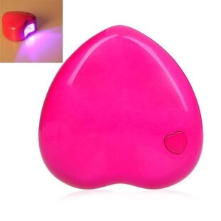 Romantic Mini Heart Shape LED Lamp Light Purple light 3W bri