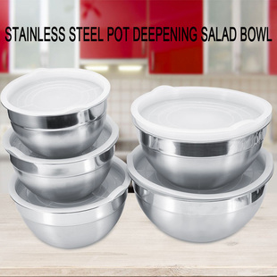 Mixing Bowl 4 Size Bowls Cooking Tools Dining Salad Bowl Dur