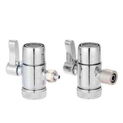 1PC 1/4 3/8 Faucet Diverter Valve Faucet Splitter Adapter