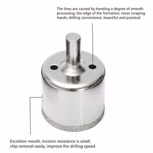 20 pièces diamant enduit foret ensemble carrelage mar