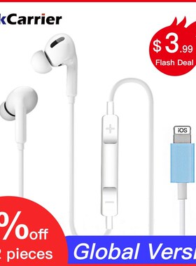 Earphone Wired For IPhone Music Headset Phone Sport In ear E