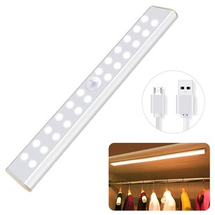 ReChaRgeabLe Motion SenSoR CLoSet Light WiReLeSS ndeR Cabine