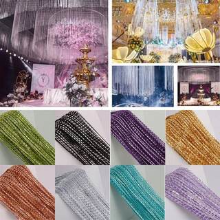 Glir Curtn 1X2M Shi Tassel Fl  or Wiow Cur