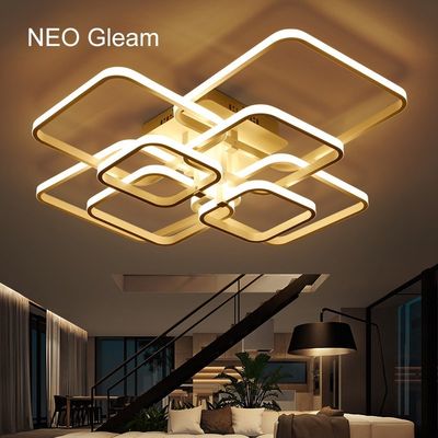 NEO Gleam Rectangle Acrylic Aluminum Modern Led ceiling ligh