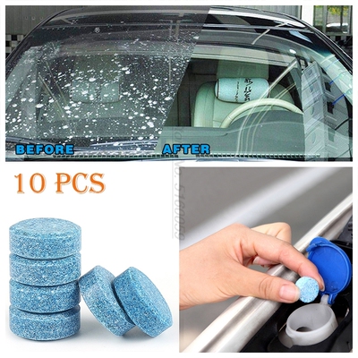 10PCS 1pcs=4L Car Accessories Solid Wiper Window Glass Clean