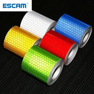 *ESCAM 5cmx3m Car Reflective Material Tape er Automobile Mot