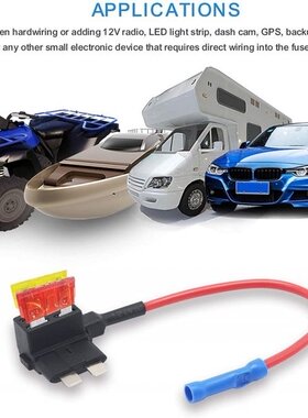12V Add Circuit Fuse Kit Automotive 12 Pcs Additional Circui