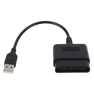 for PS2 20 USB 20 CABLE For PS2 Controller to PS3 PC USB Ada