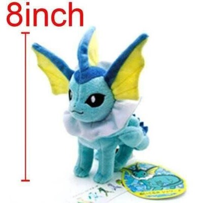2020 plush Glaceon Pocket toy Kawaii Q Version Vaporeon Mons